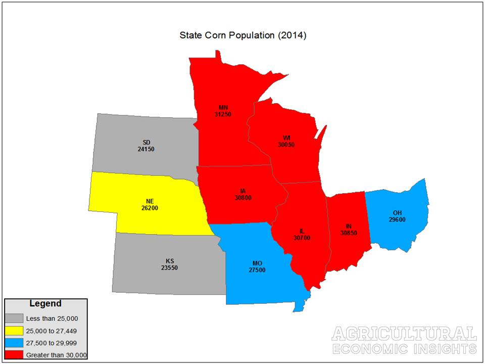 Corn Plant Population. Ag Trends. Agricultural Economic Insights. Ag Econ